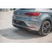 Накладки сплиттеры боковые на задний бампер на Seat Leon III FR